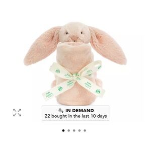 Jellycat Bashful Bunny Soother NWT